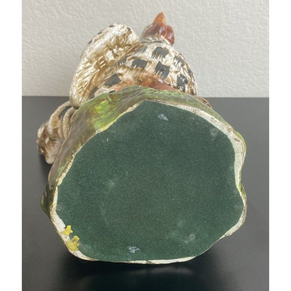 Ceramic Rooster - Colorful Chicken Rooster Figurine Farm Country Decoration - Picture 7 of 9